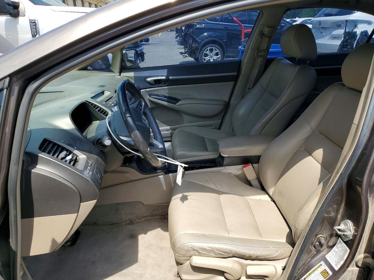2010 Honda Civic Exl Gray vin: 19XFA1F9XAE018937