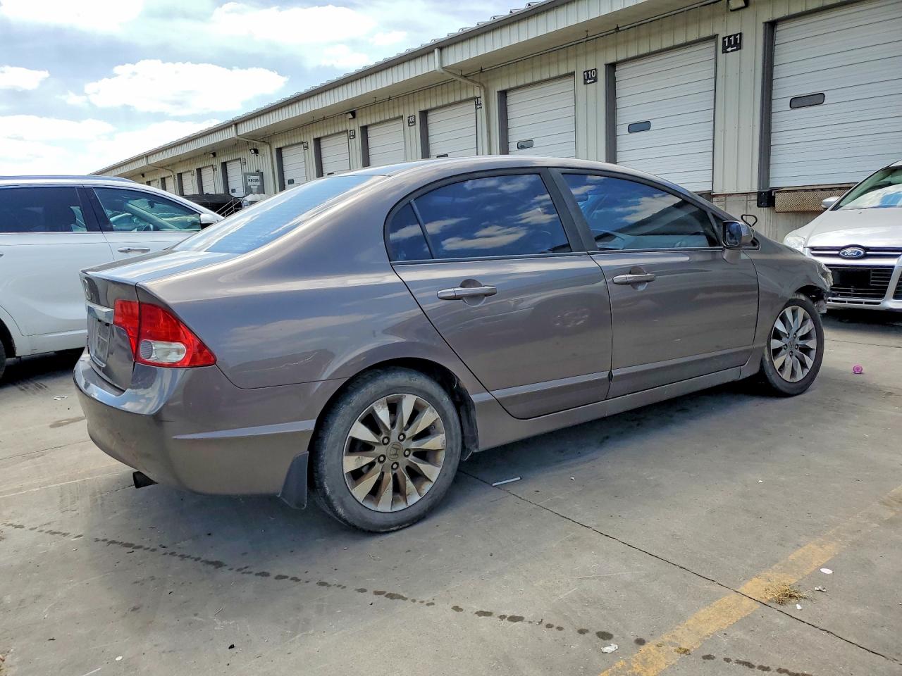2010 Honda Civic Exl Gray vin: 19XFA1F9XAE018937