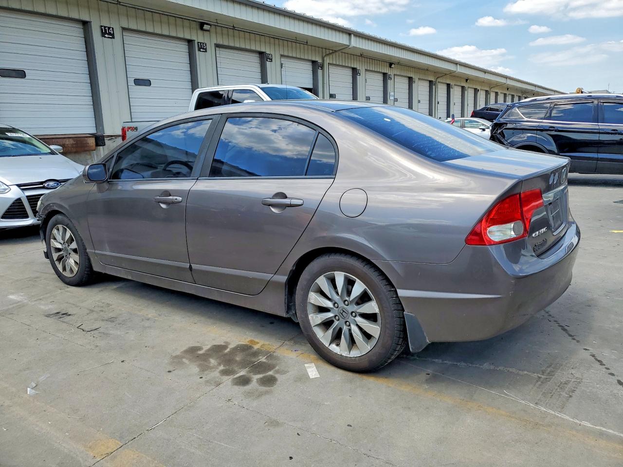 2010 Honda Civic Exl Gray vin: 19XFA1F9XAE018937