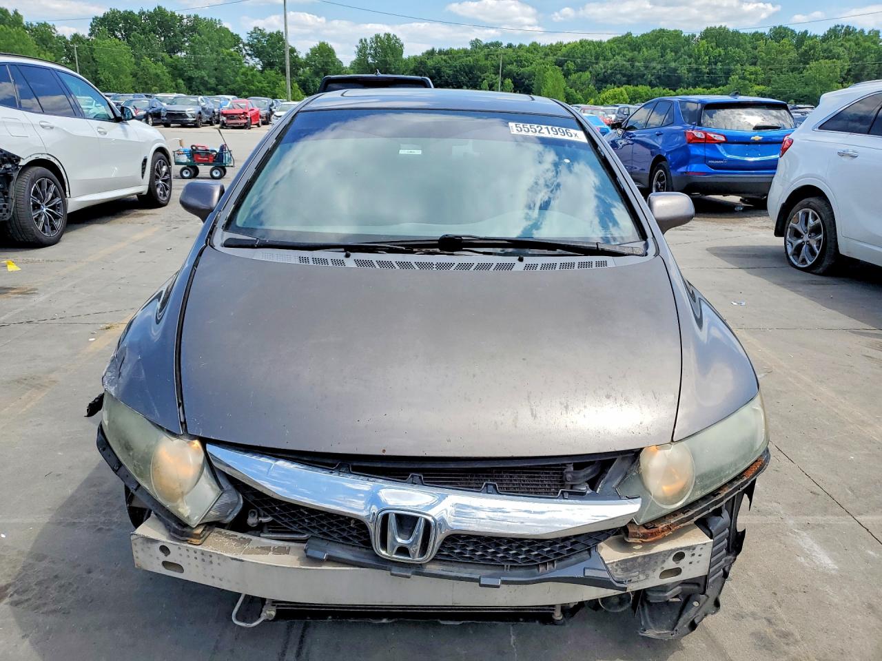 2010 Honda Civic Exl Gray vin: 19XFA1F9XAE018937