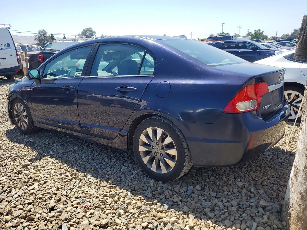 2010 Honda Civic Exl Blue vin: 19XFA1F9XAE055499
