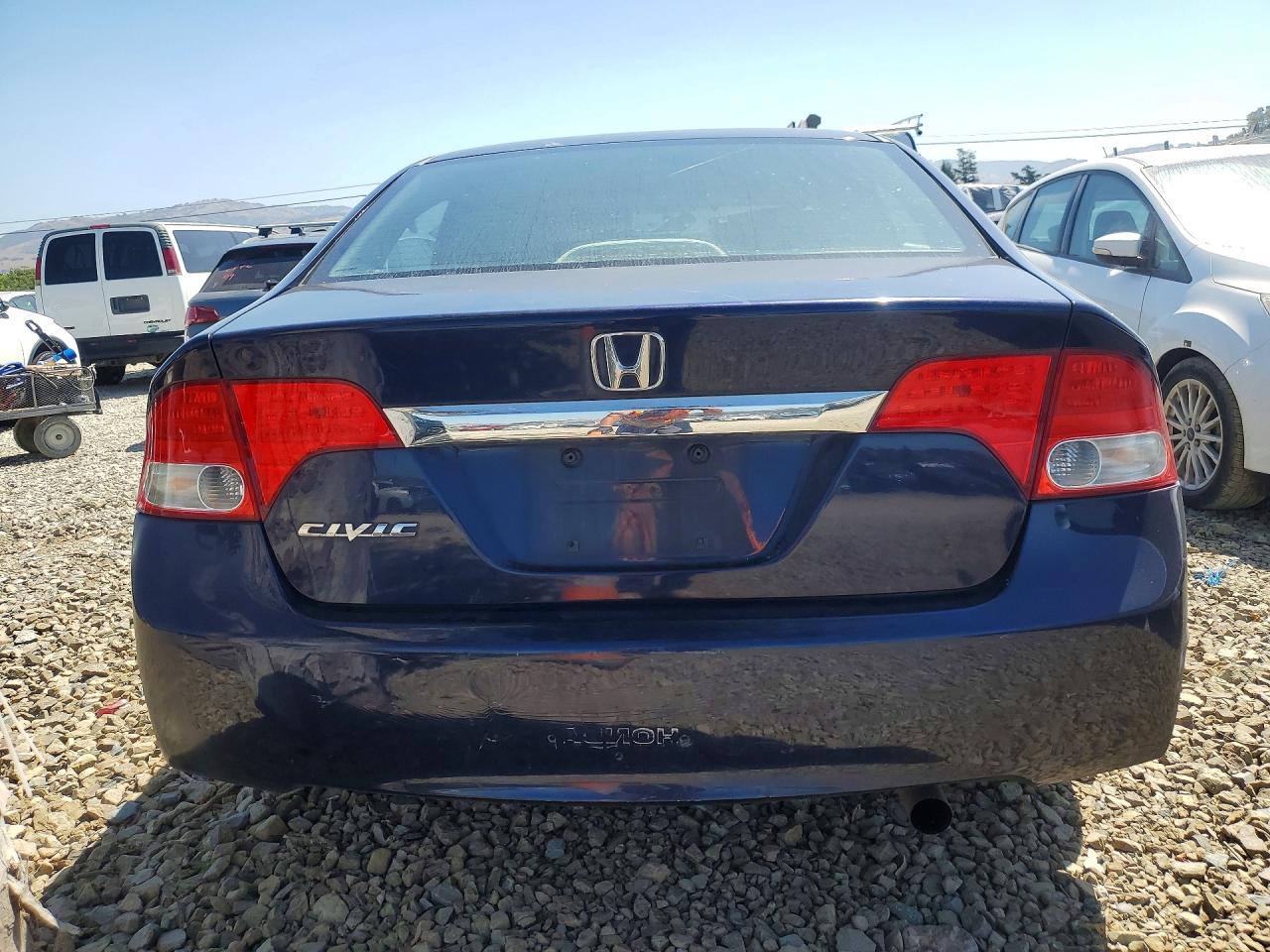 2010 Honda Civic Exl Blue vin: 19XFA1F9XAE055499