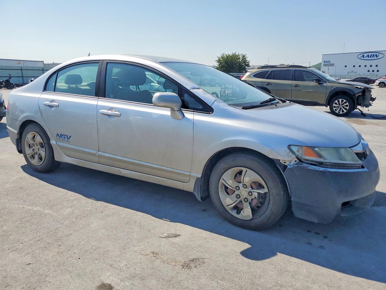 2010 Honda Civic Gx Silver vin: 19XFA4F52AE000348