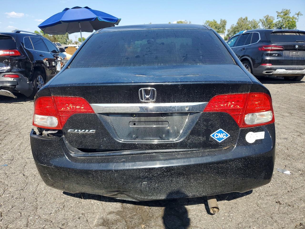 2011 Honda Civic Gx Black vin: 19XFA4F53BE000697