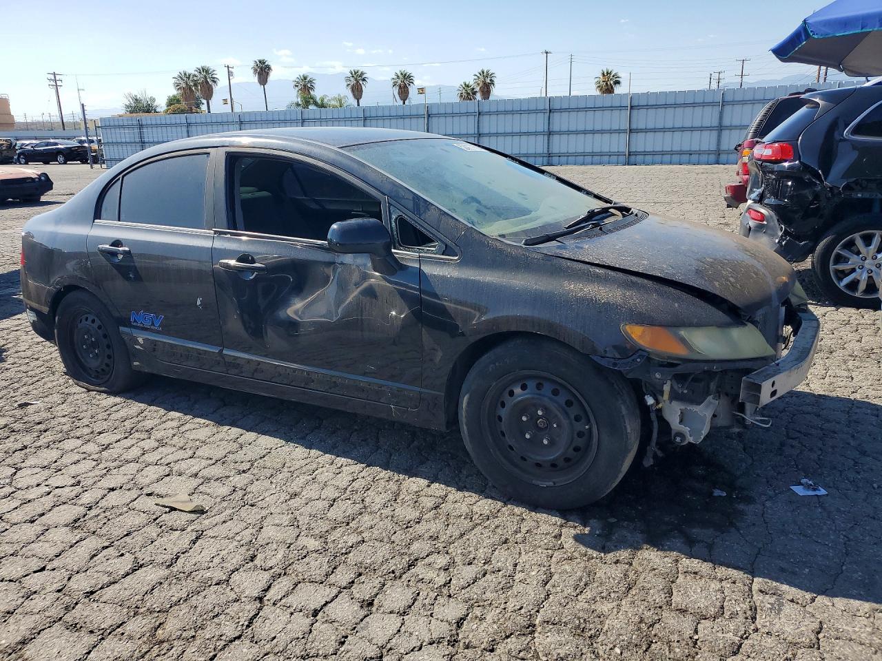 2011 Honda Civic Gx Black vin: 19XFA4F53BE000697