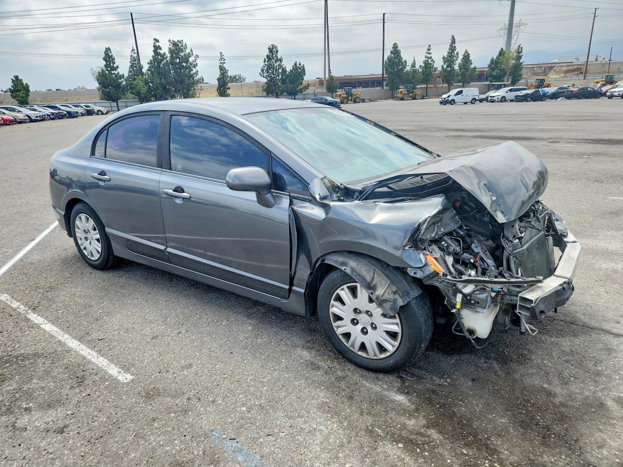 2011 Honda Civic Gx Gray vin: 19XFA4F53BE000828