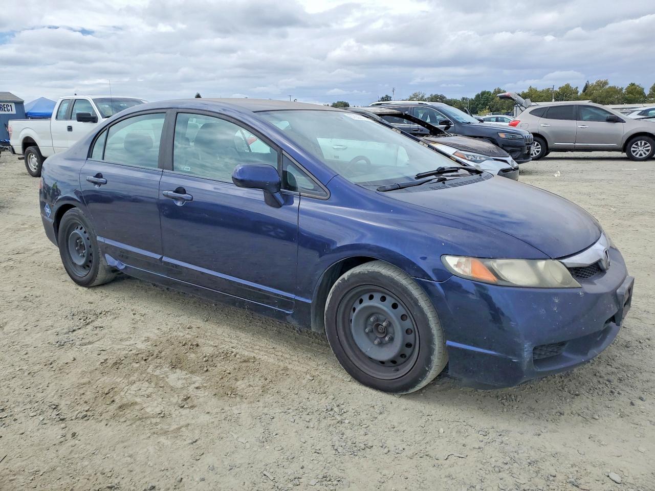 2011 Honda Civic Gx Синий vin: 19XFA4F54BE000126