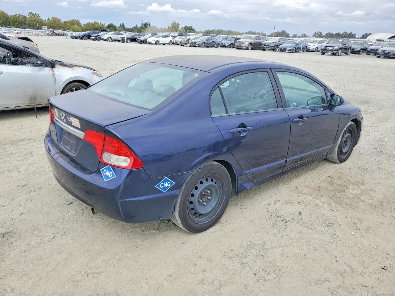2011 Honda Civic Gx Синий vin: 19XFA4F54BE000126
