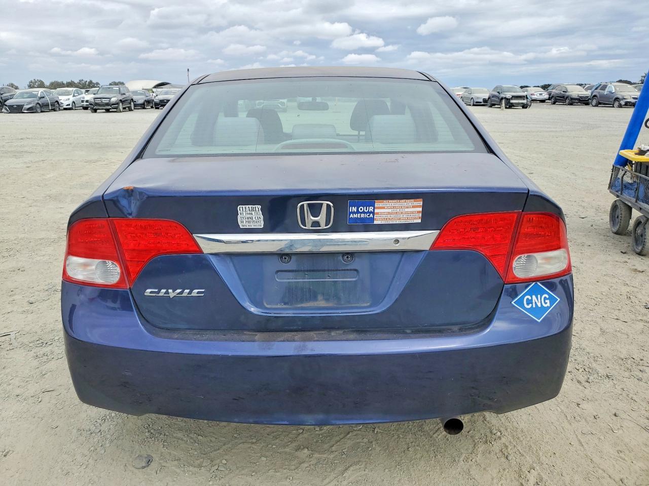 2011 Honda Civic Gx Синий vin: 19XFA4F54BE000126