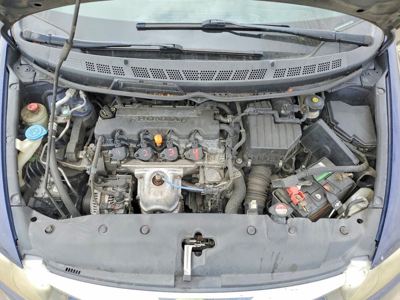 2011 Honda Civic Gx Синий vin: 19XFA4F54BE000126