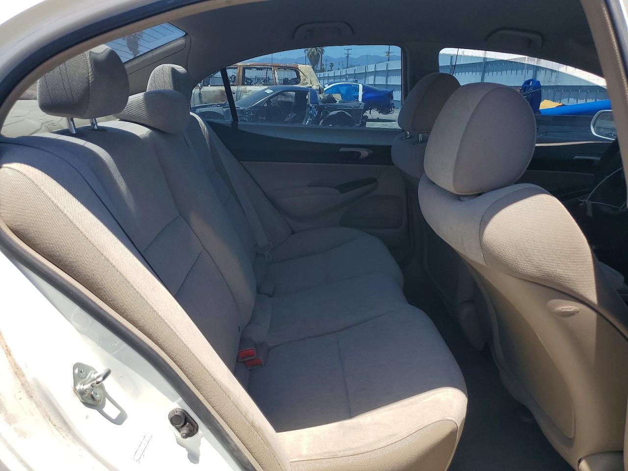 2010 Honda Civic Gx White vin: 19XFA4F55AE000747