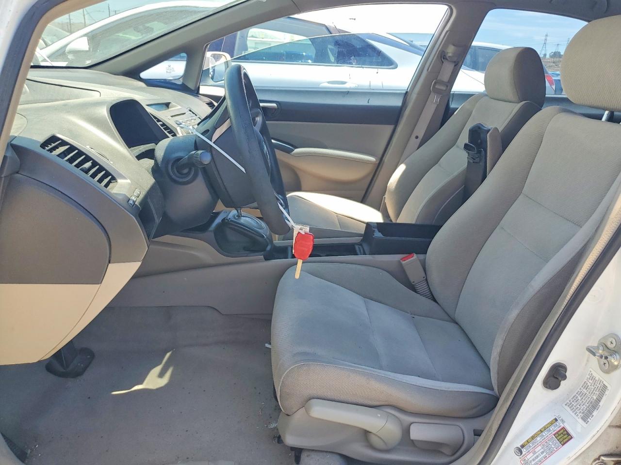 2010 Honda Civic Gx White vin: 19XFA4F55AE000747