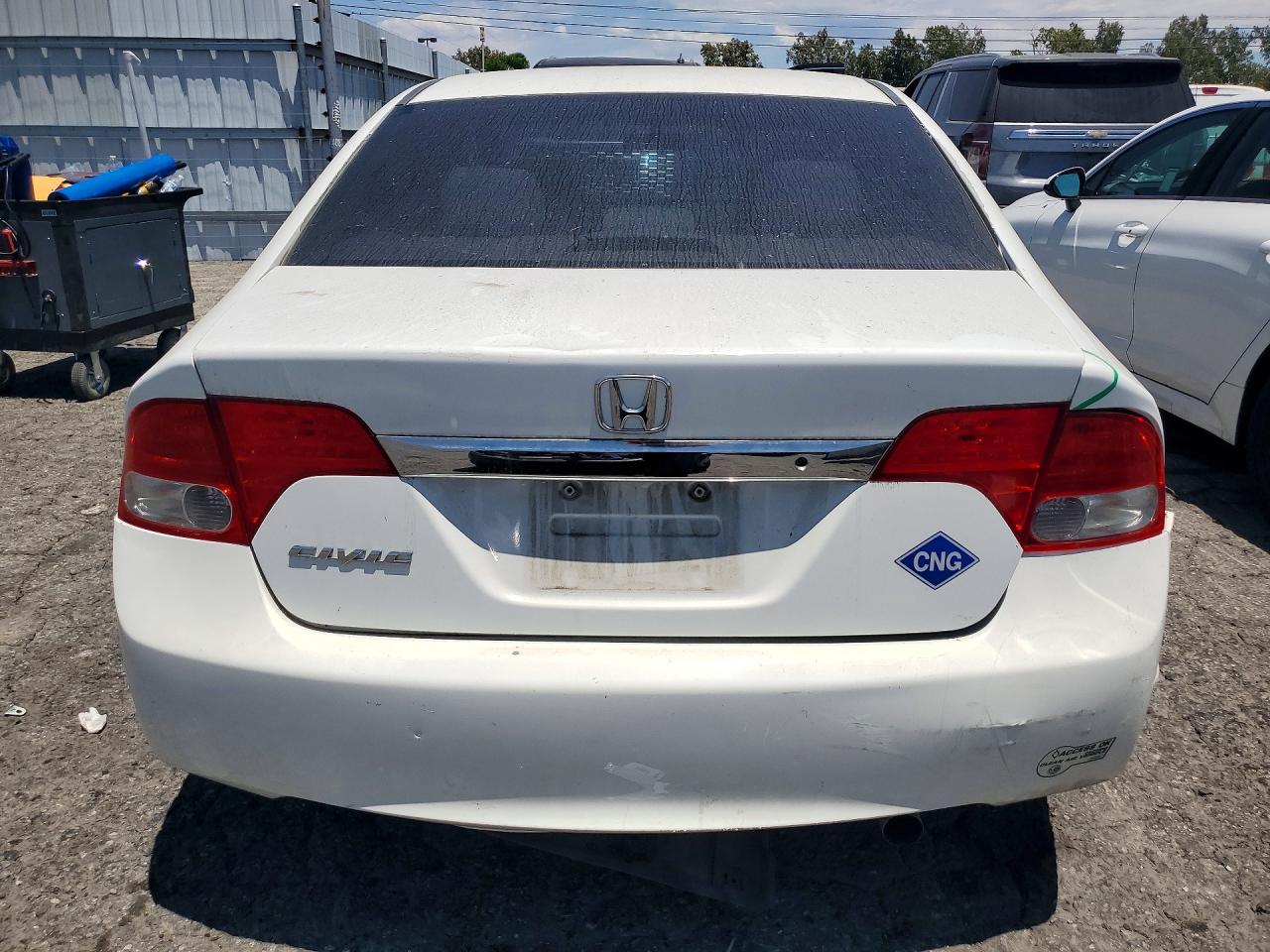 2010 Honda Civic Gx White vin: 19XFA4F55AE000747
