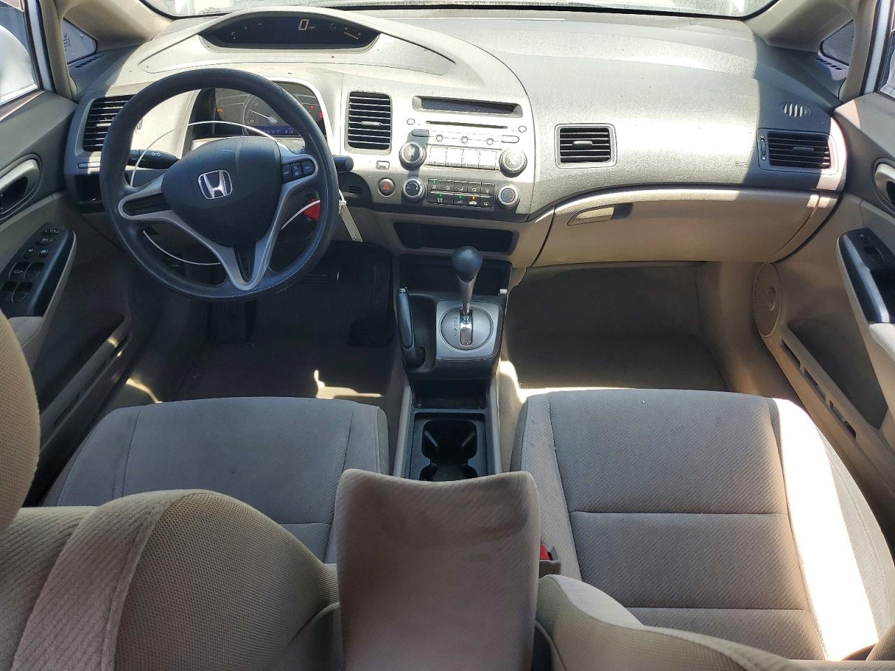 2010 Honda Civic Gx White vin: 19XFA4F55AE000747
