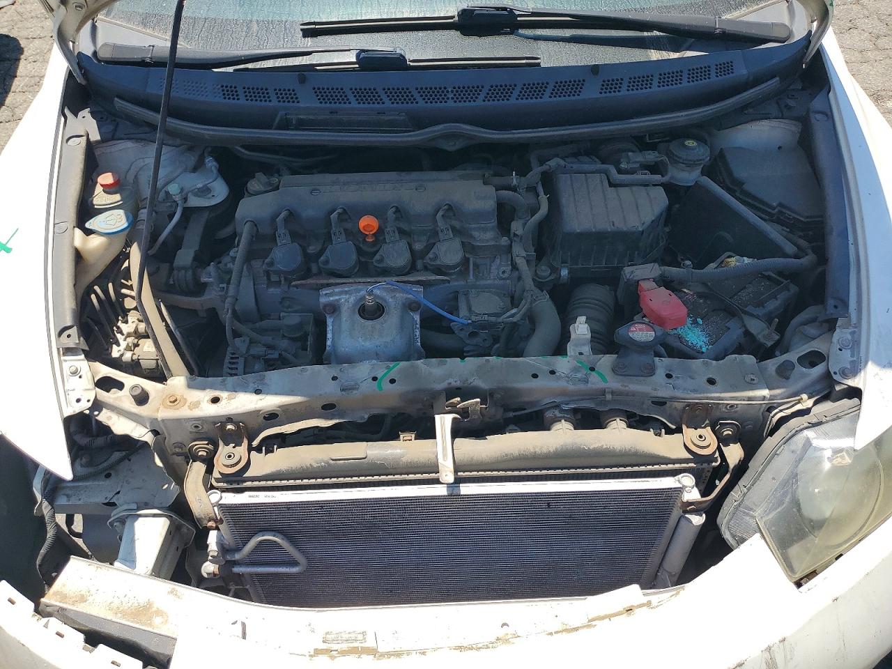 2010 Honda Civic Gx White vin: 19XFA4F55AE000747
