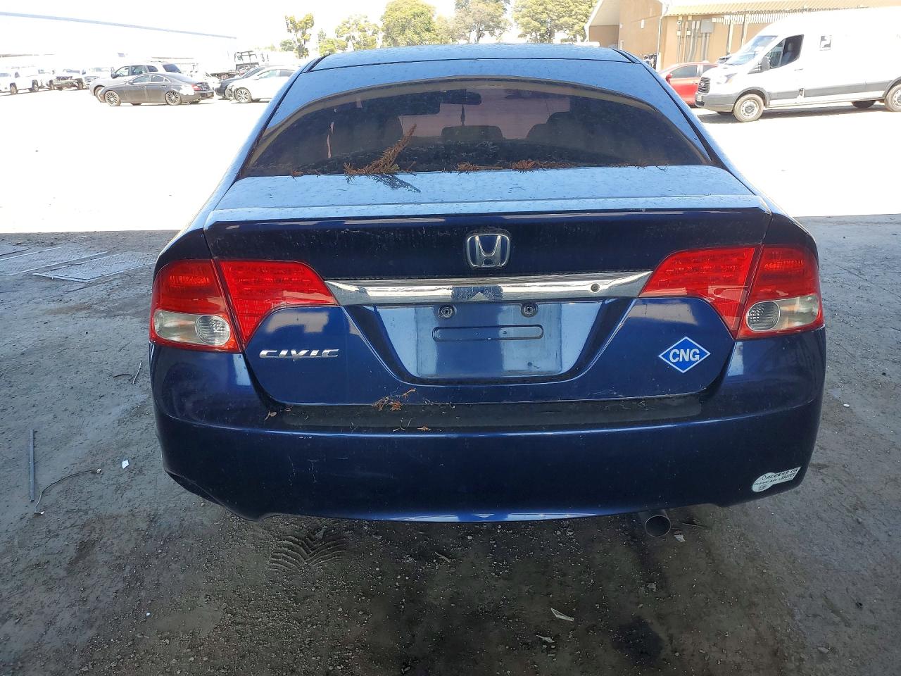 2011 Honda Civic Gx Blue vin: 19XFA4F55BE000183