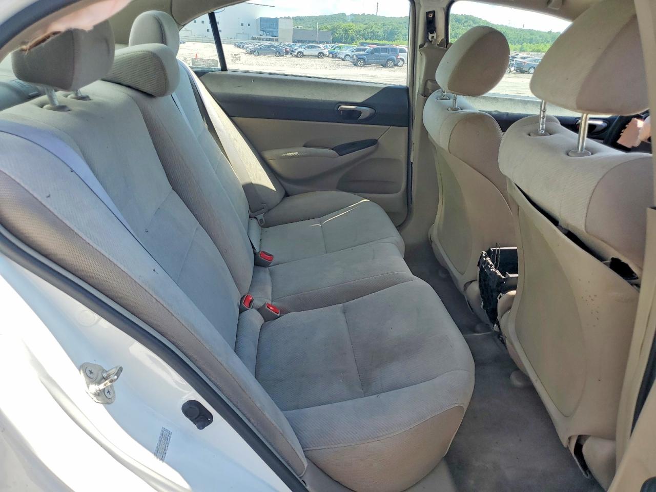 2011 Honda Civic Gx White vin: 19XFA4F56BE000208