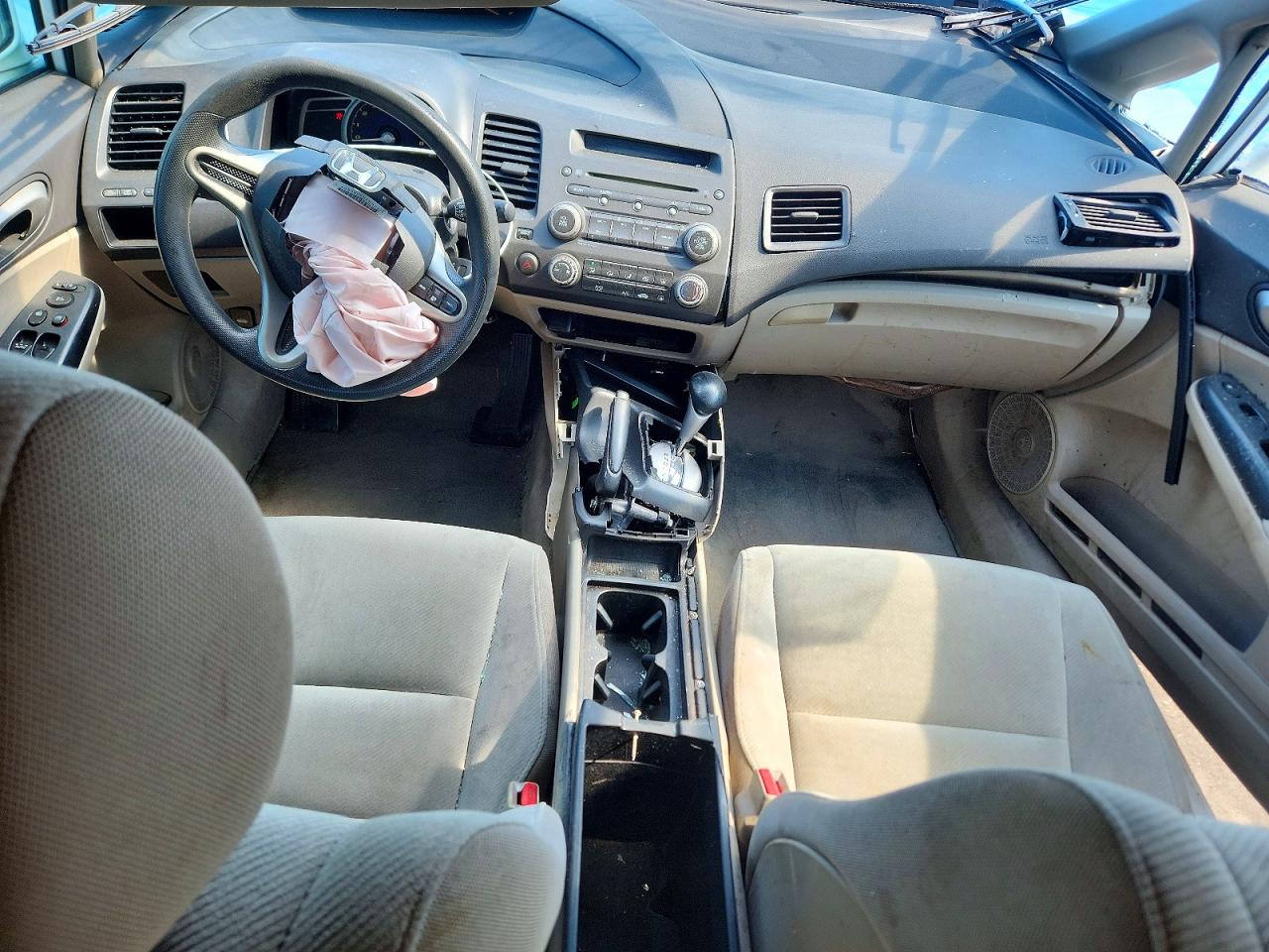 2011 Honda Civic Gx White vin: 19XFA4F56BE000208