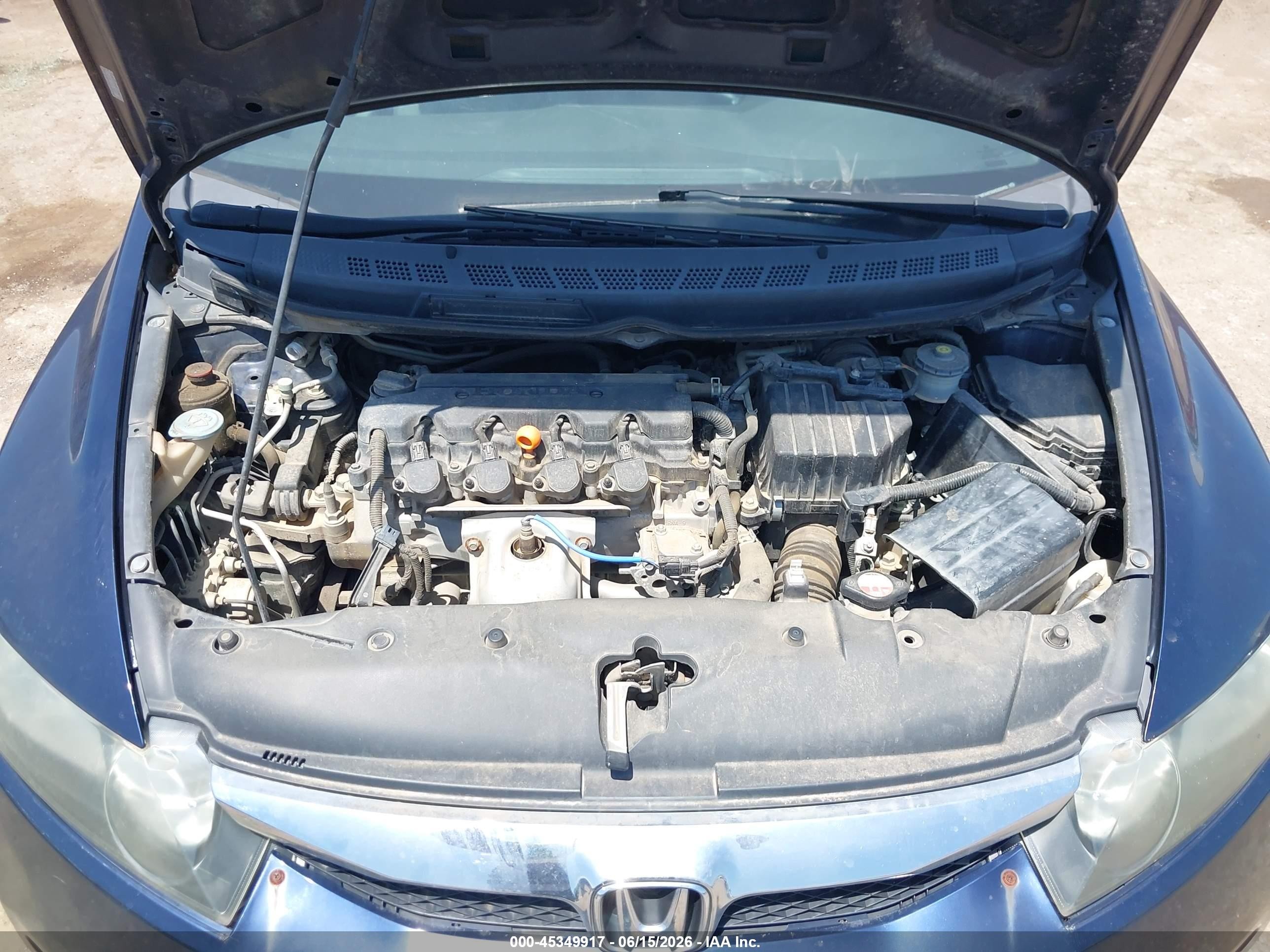 2010 Honda Civic Gx Blue vin: 19XFA4F58AE000452