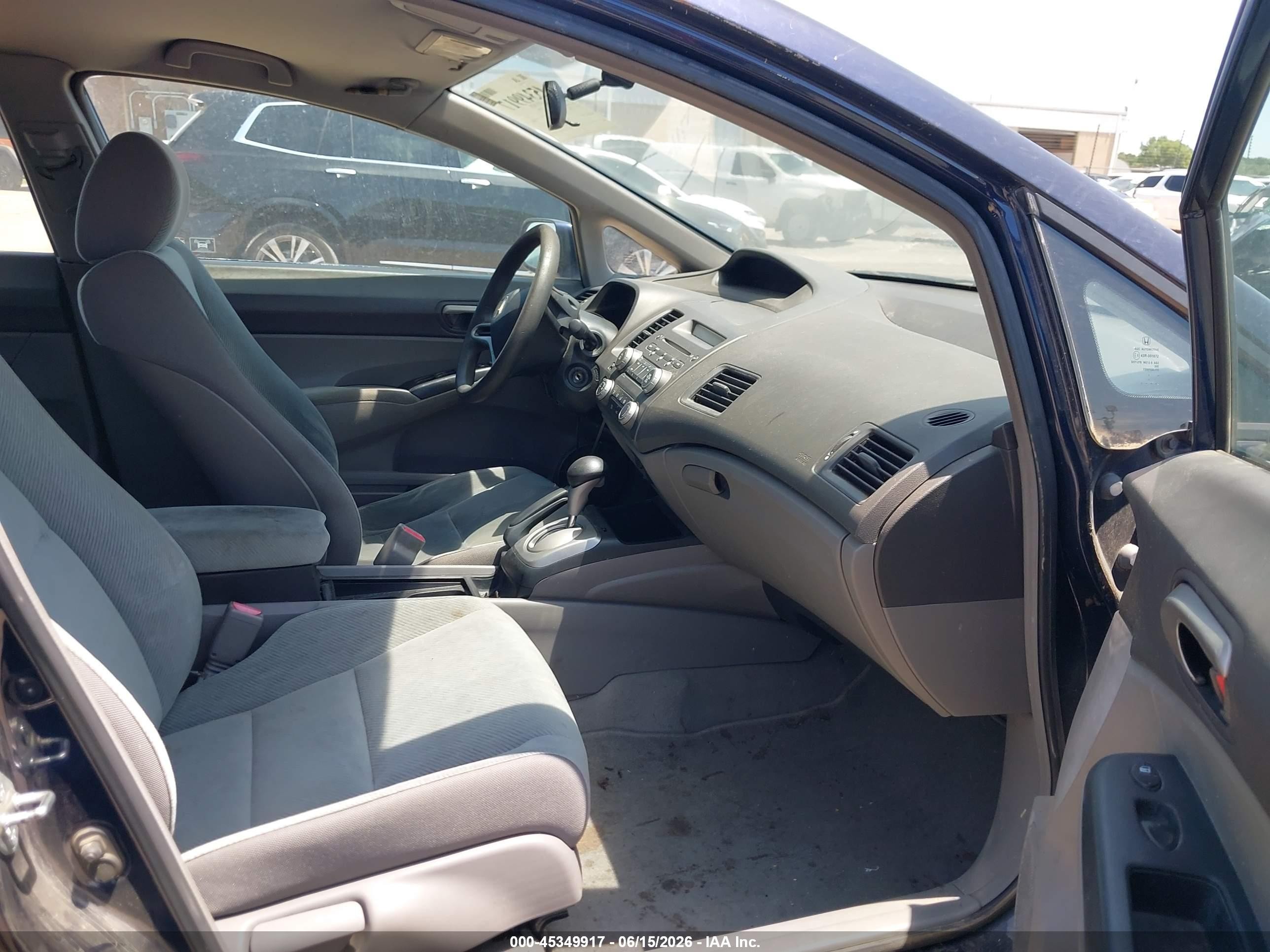 2010 Honda Civic Gx Blue vin: 19XFA4F58AE000452