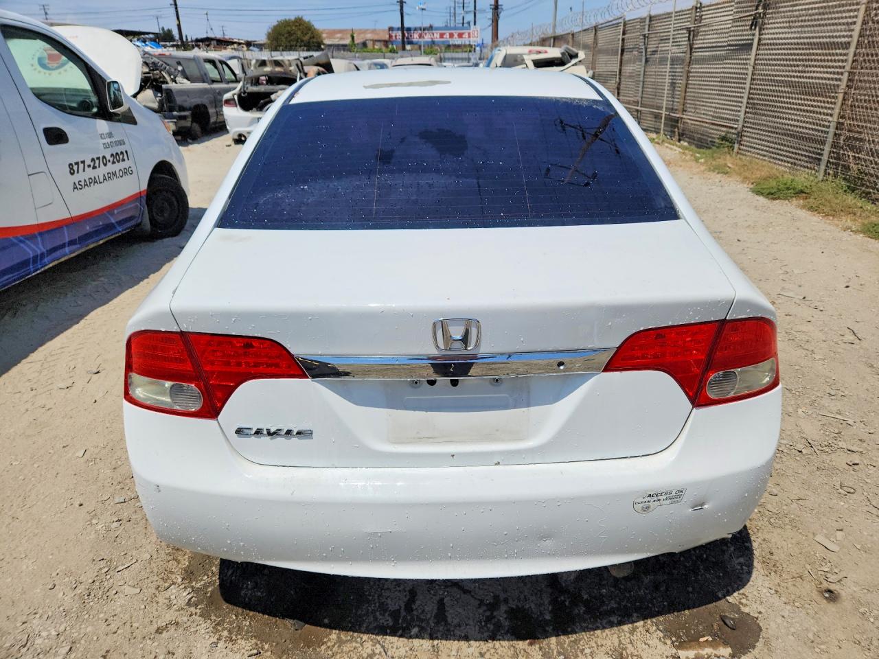 2010 Honda Civic Gx Белый vin: 19XFA4F5XAE000808