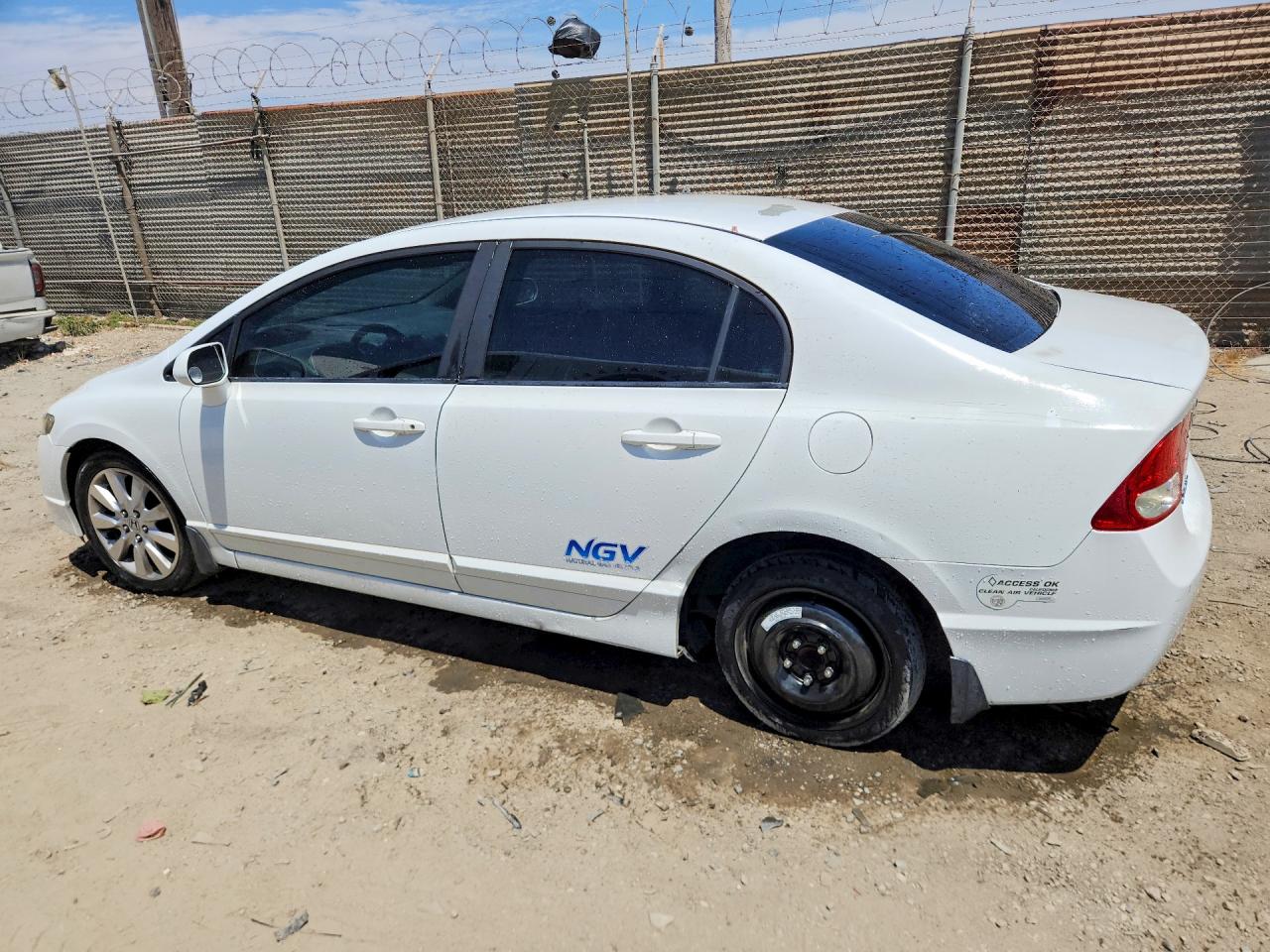 2010 Honda Civic Gx Белый vin: 19XFA4F5XAE000808