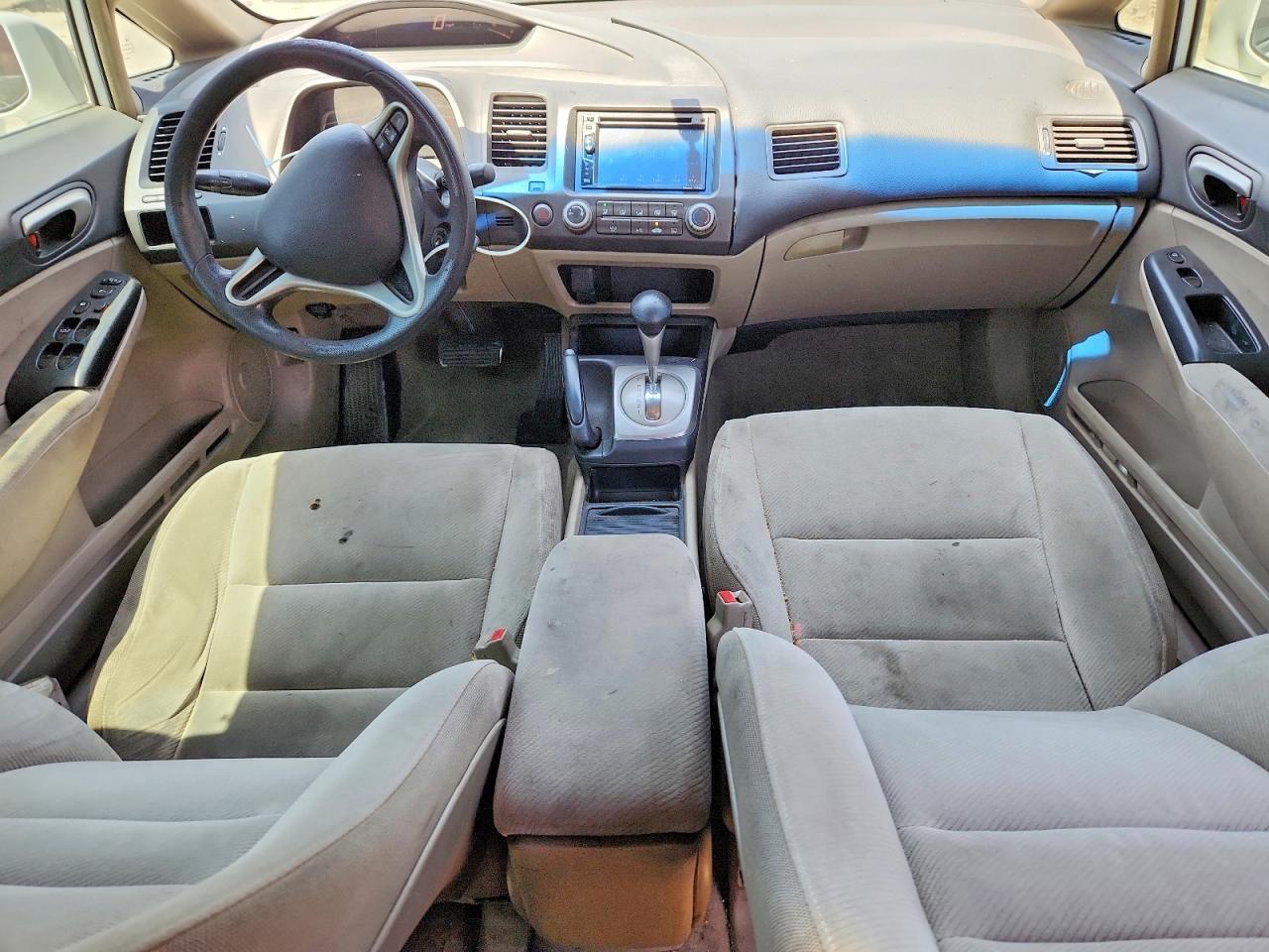 2010 Honda Civic Gx Белый vin: 19XFA4F5XAE000808