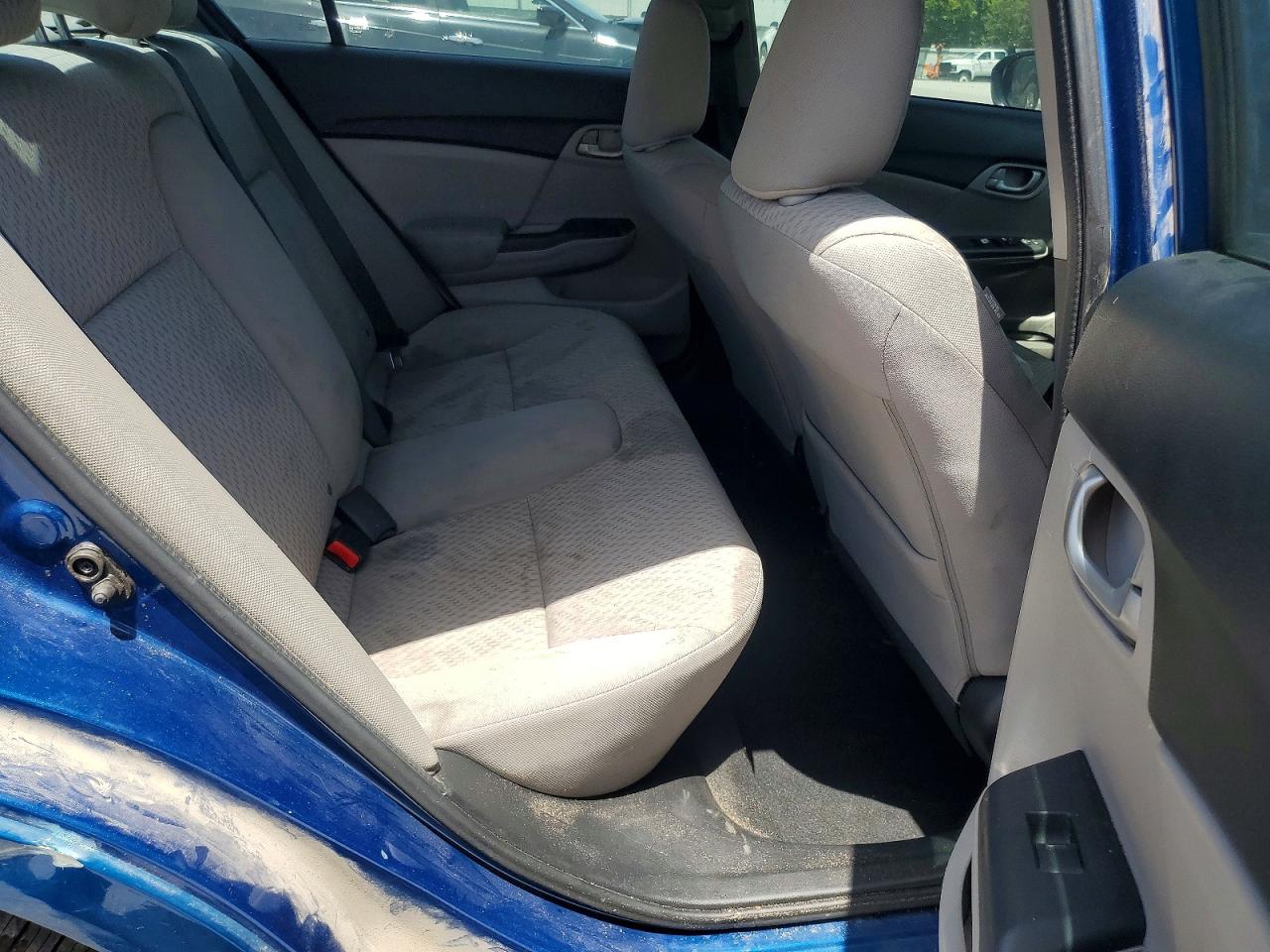 2014 Honda Civic Lx Синий vin: 19XFB2E50EE049606