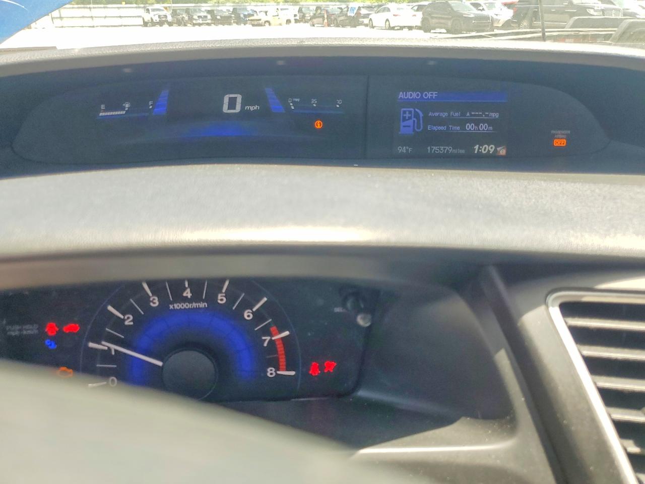 2014 Honda Civic Lx Синий vin: 19XFB2E50EE049606