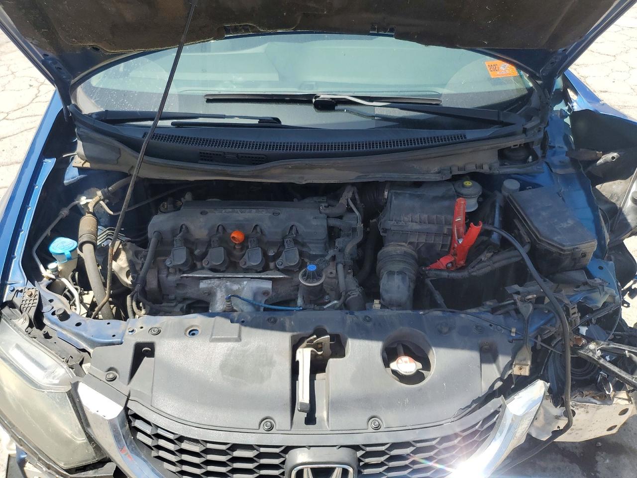2014 Honda Civic Lx Синий vin: 19XFB2E50EE049606