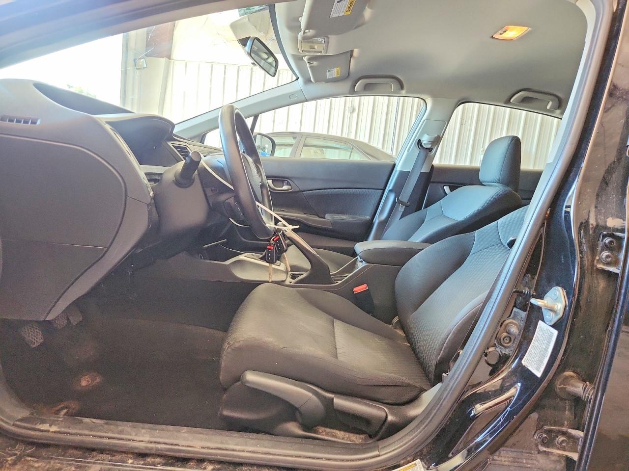 2014 Honda Civic Lx Черный vin: 19XFB2E50EE075915