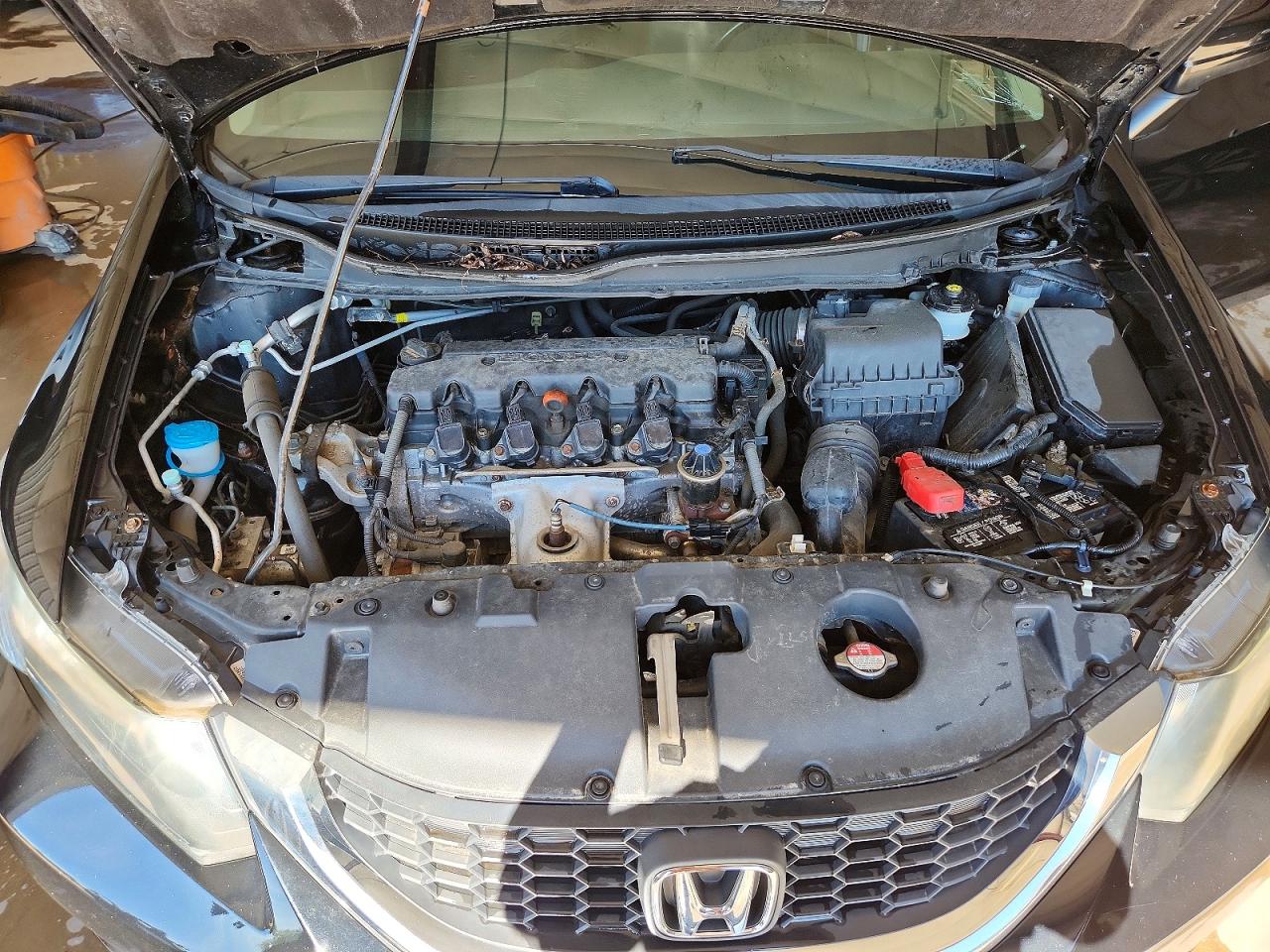 2014 Honda Civic Lx Черный vin: 19XFB2E50EE075915