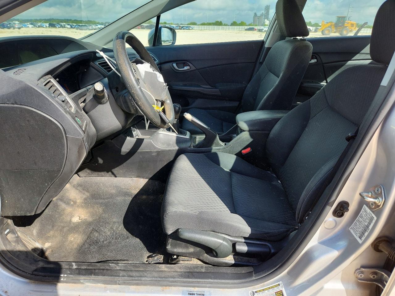 2015 Honda Civic Lx Серебряный vin: 19XFB2E50FE062955