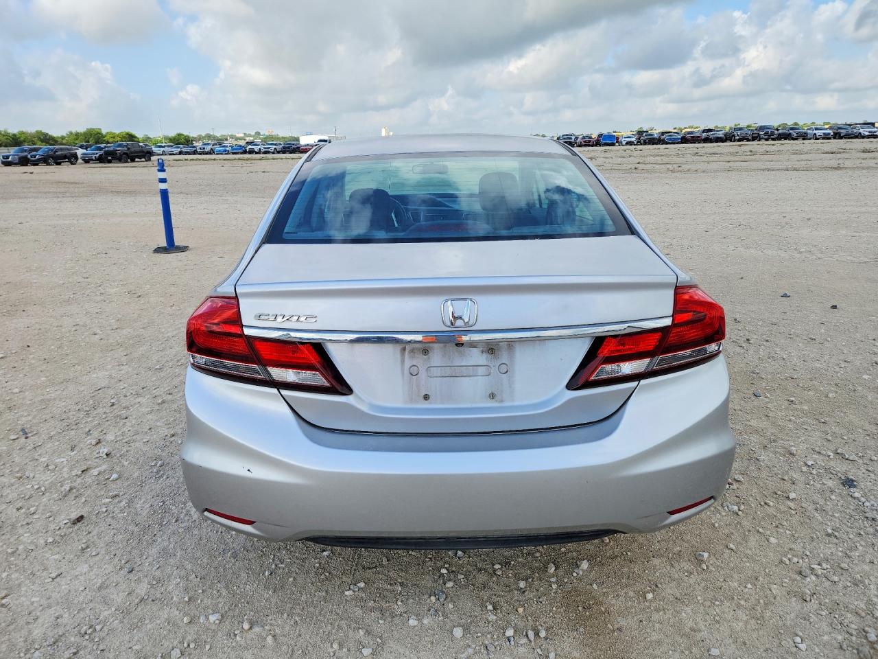 2015 Honda Civic Lx Серебряный vin: 19XFB2E50FE062955
