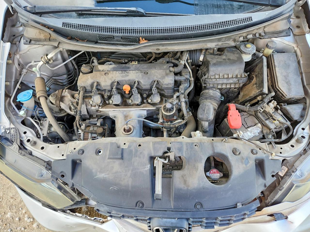 2015 Honda Civic Lx Серебряный vin: 19XFB2E50FE062955