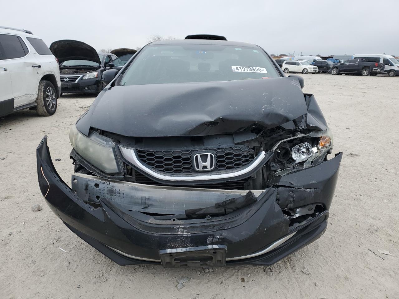 2013 Honda Civic Black vin: 19XFB2E52DE030392