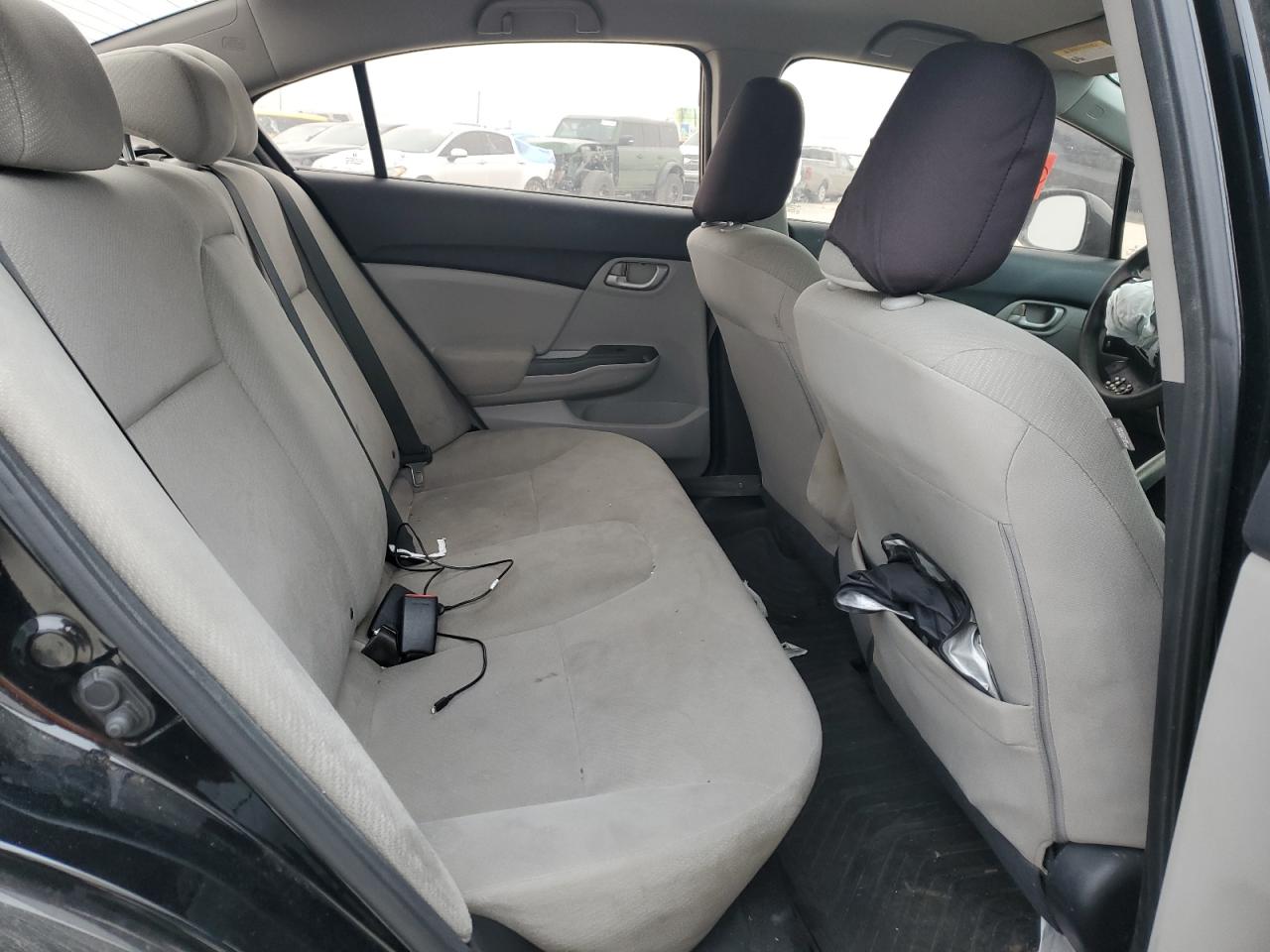 2013 Honda Civic Black vin: 19XFB2E52DE030392