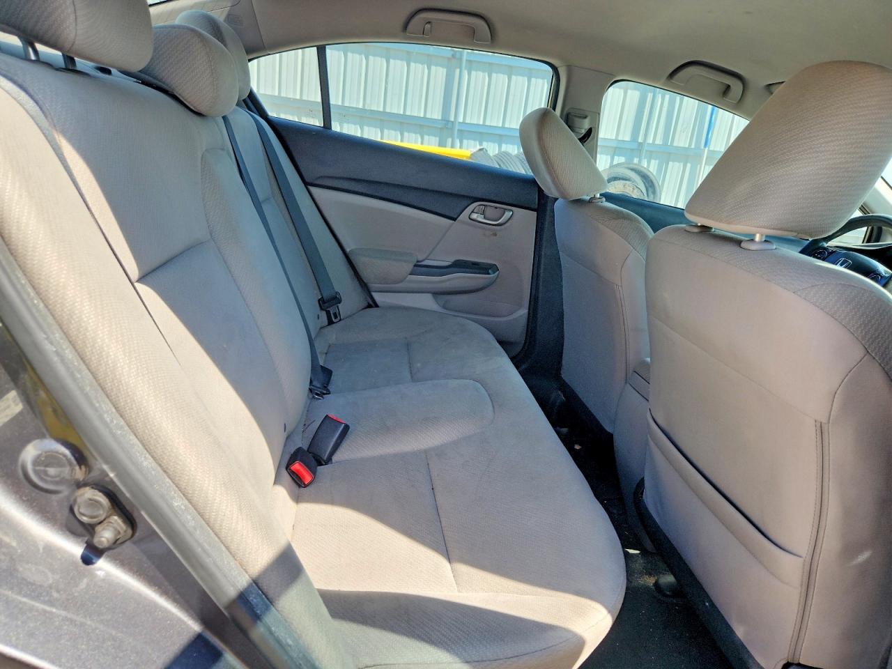 2013 Honda Civic Lx Серый vin: 19XFB2E52DE077664