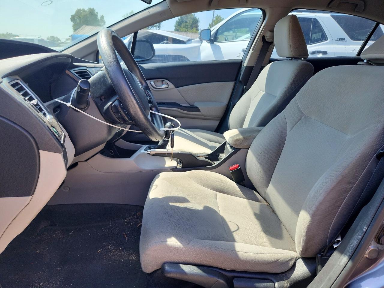 2013 Honda Civic Lx Серый vin: 19XFB2E52DE077664