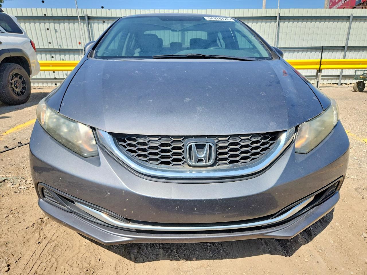 2013 Honda Civic Lx Серый vin: 19XFB2E52DE077664