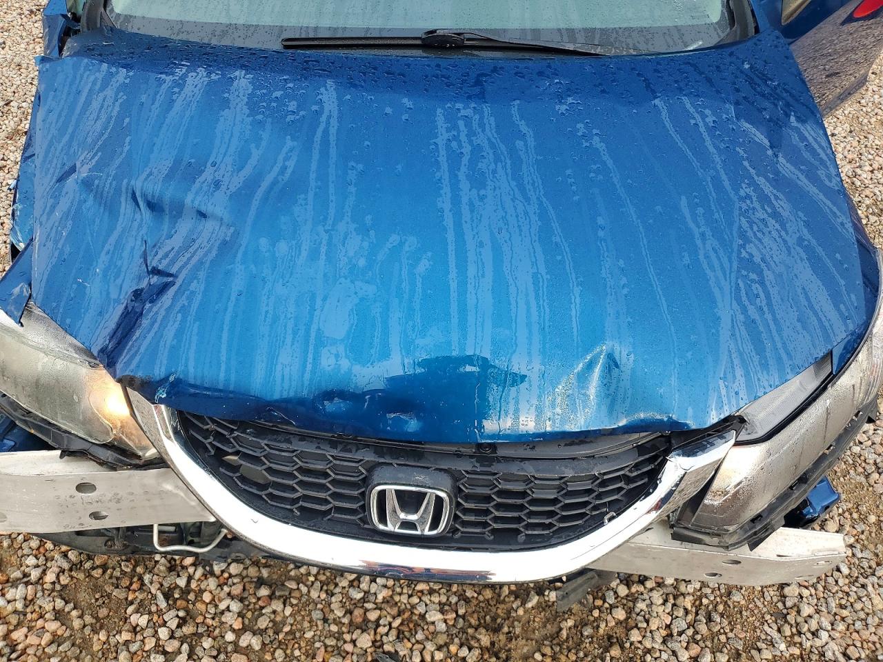 2013 Honda Civic Lx Синий vin: 19XFB2E53DE081920