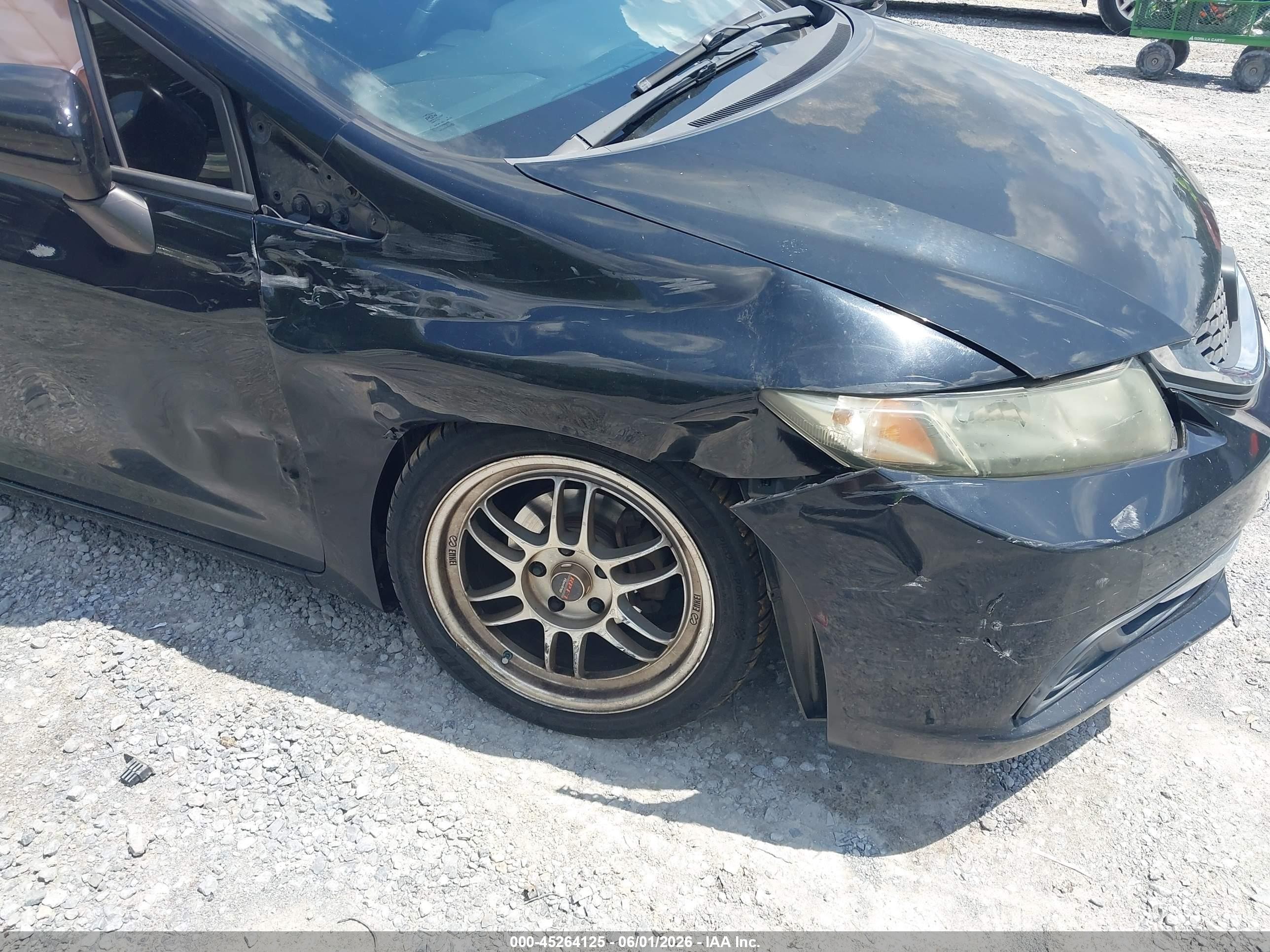 2014 Honda Civic Lx Черный vin: 19XFB2E53EE064679