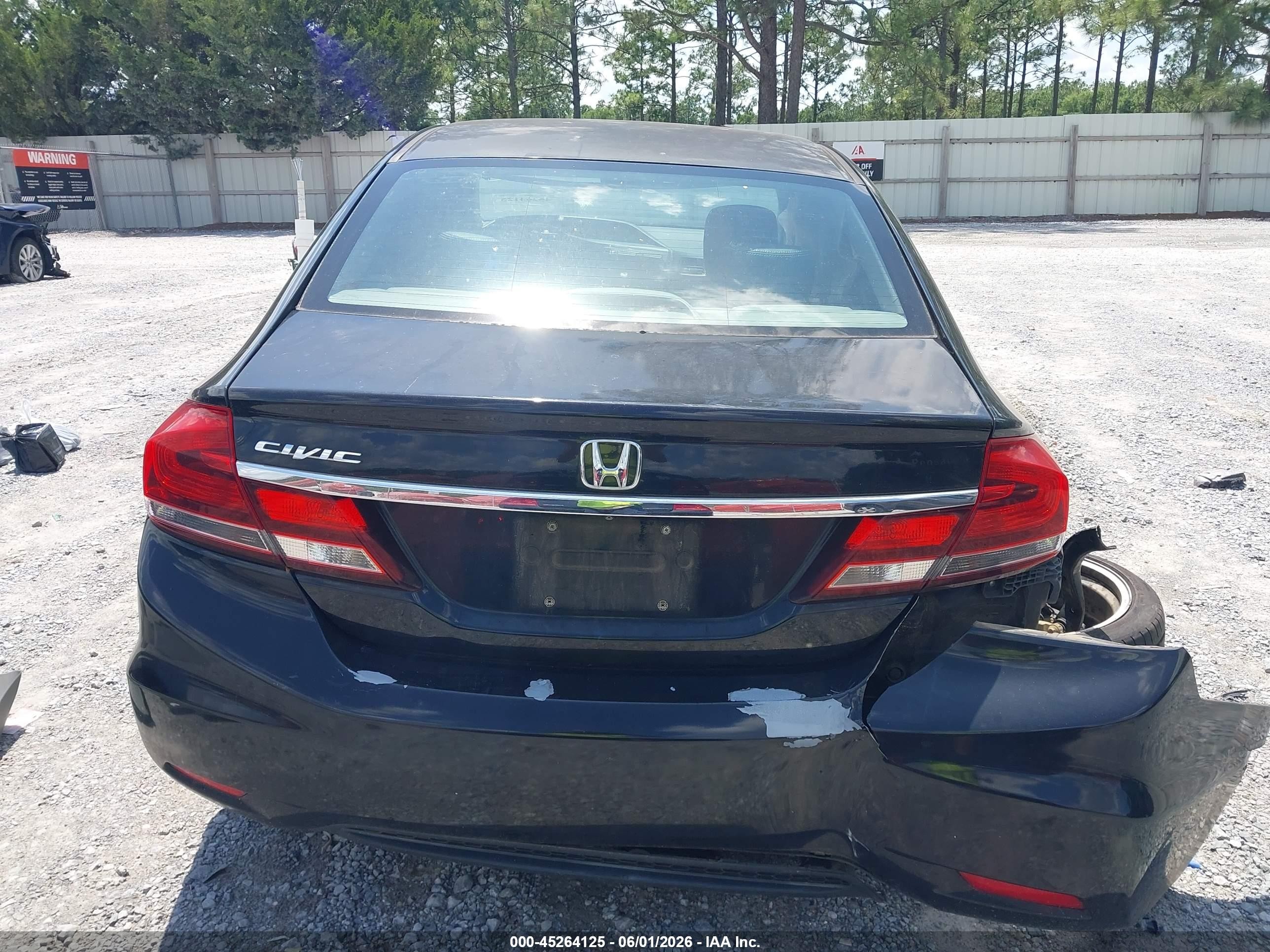 2014 Honda Civic Lx Черный vin: 19XFB2E53EE064679