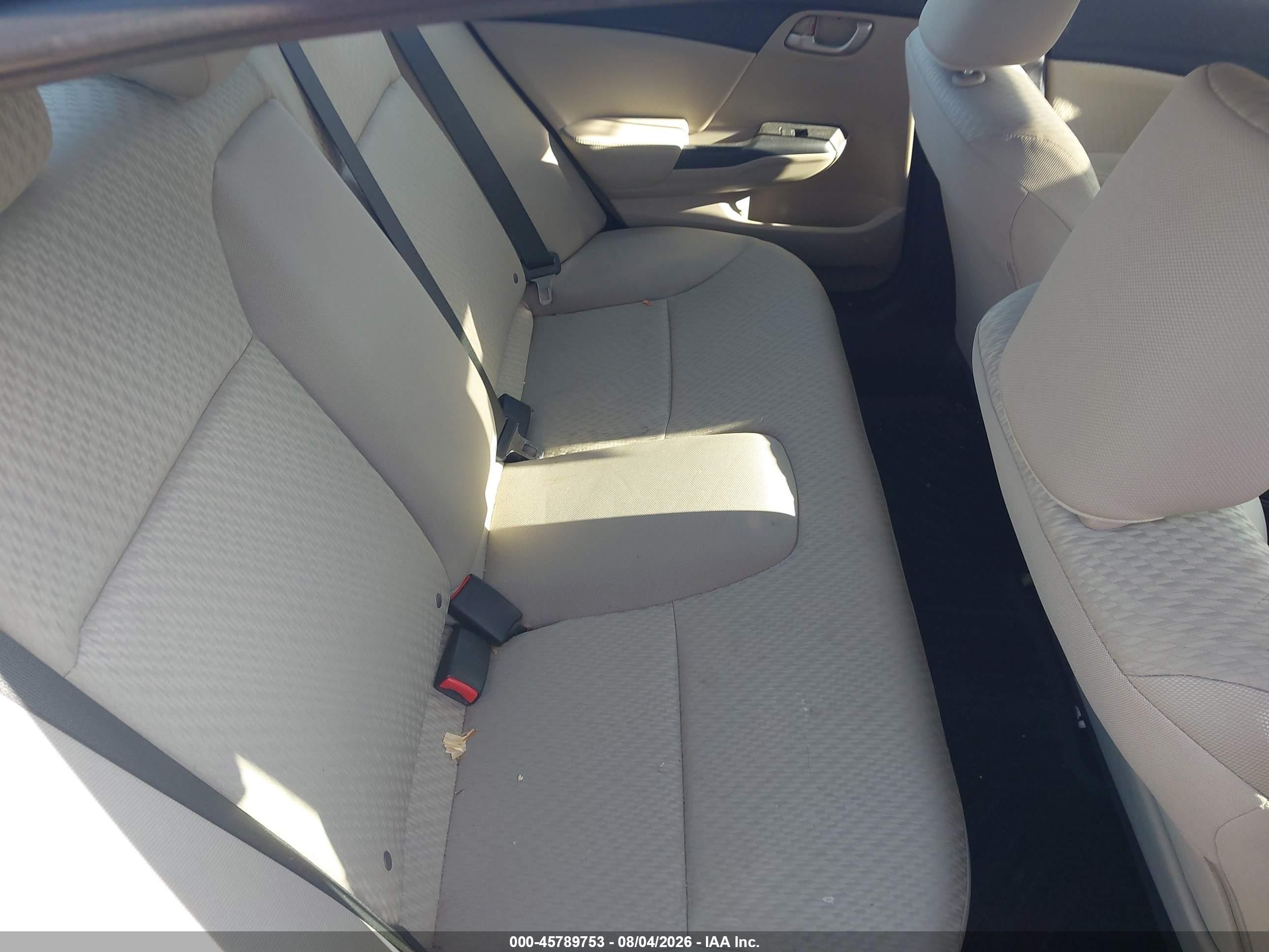 2015 Honda Civic Lx Brown vin: 19XFB2E54FE071500
