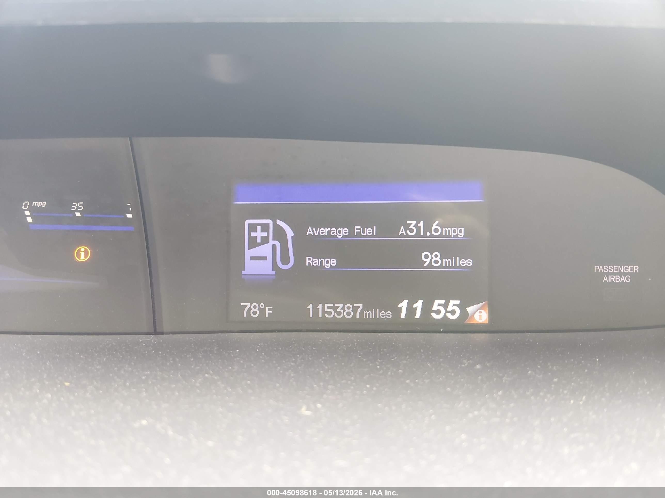 2014 Honda Civic Lx Gray vin: 19XFB2E55EE045356