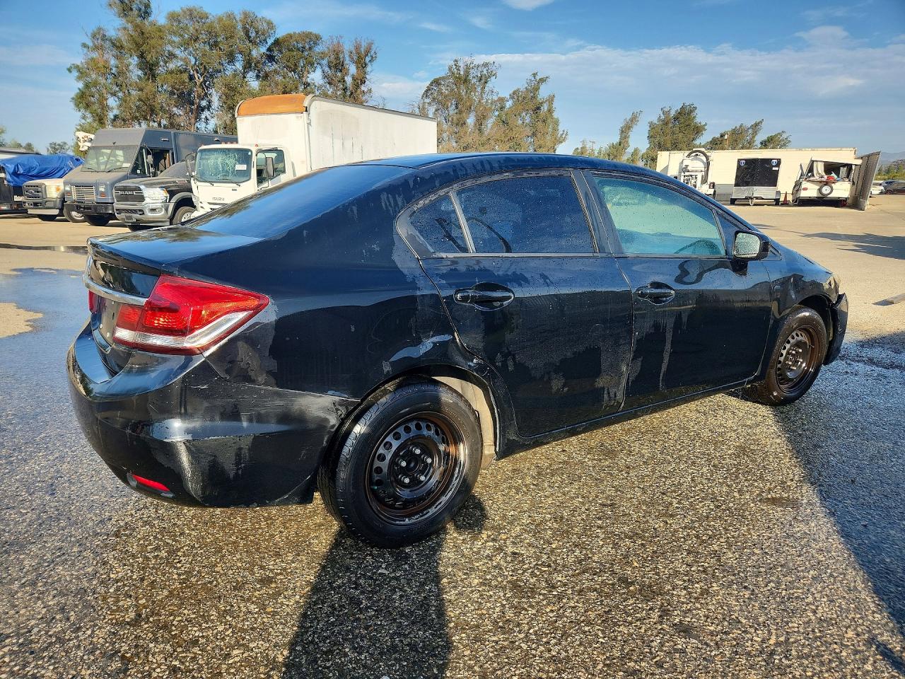 2015 Honda Civic Lx Black vin: 19XFB2E57FE048812