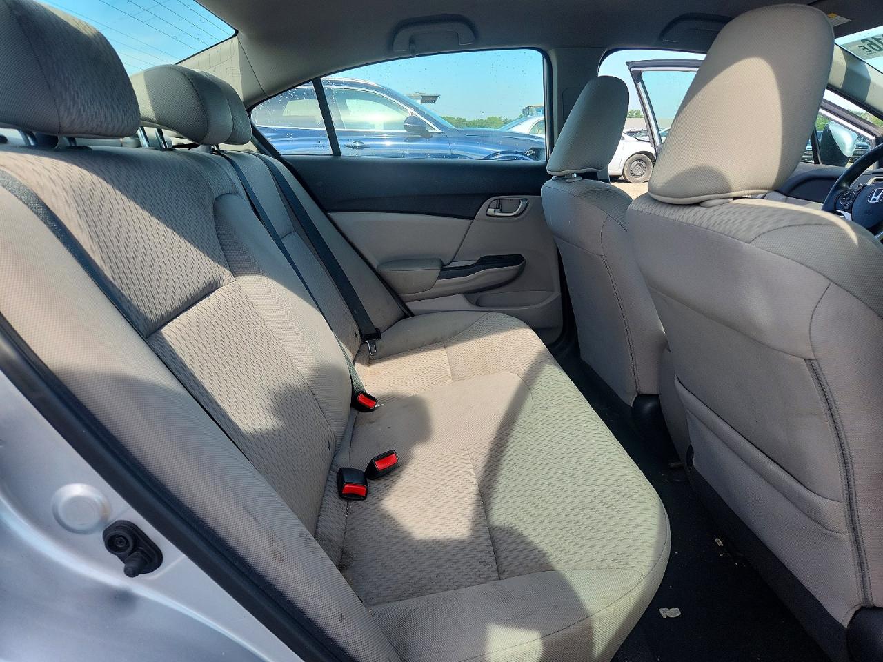 2014 Honda Civic Lx Silver vin: 19XFB2E58EE049627