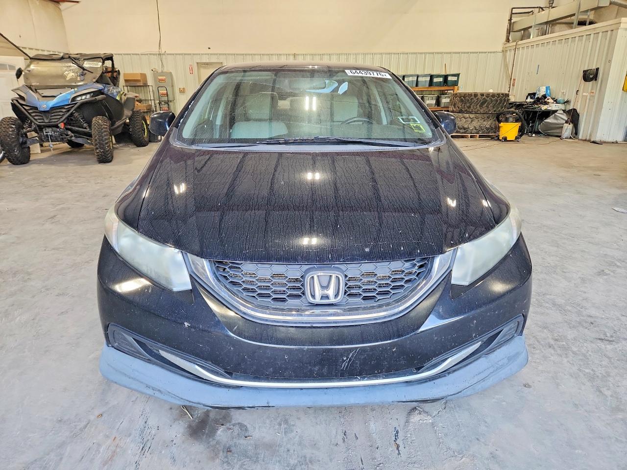 2013 Honda Civic Lx Black vin: 19XFB2E5XDE020208