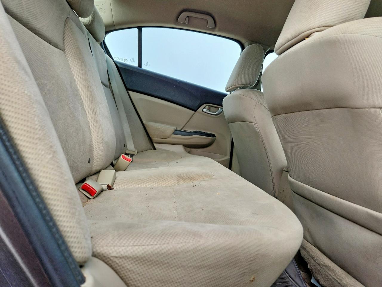 2012 Honda Civic Lx Серый vin: 19XFB2F50CE062495