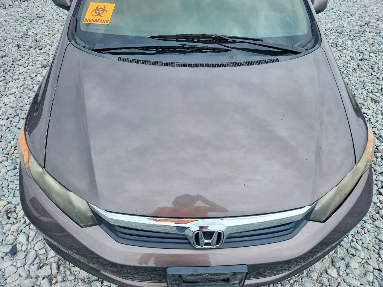 2012 Honda Civic Lx Tan vin: 19XFB2F50CE068992